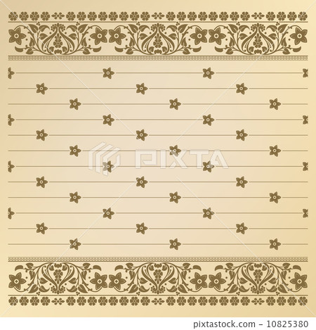 Flower ornament 10825380