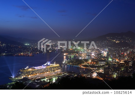 長崎的夜景 10825614