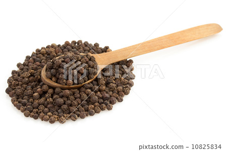 dried dill seeds in spoon on white dried dill seeds in spoon on white 10825834