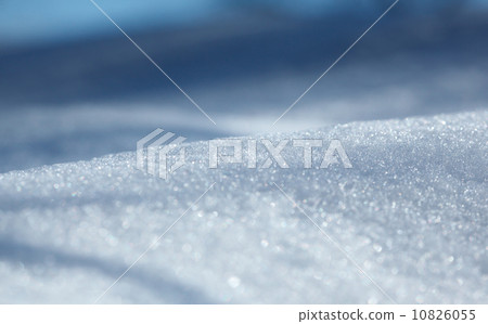 Winter shiny snowfield 10826055