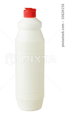 White bottle with red cup White bottle with red cup 10826158