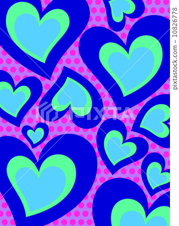 Background Abstract psychedelic heart Background Abstract psychedelic heart 10826778