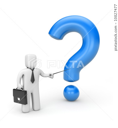 Businessman with pointer 10827477