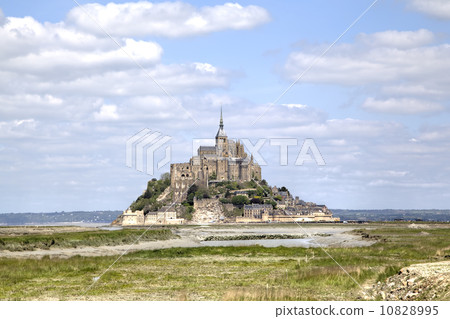 Abbey of Mont Saint Michel, Normandy, France 10828995