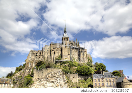 Abbey of Mont Saint Michel, Normandy, France 10828997
