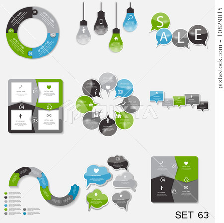 Collection of Infographic Templates for Business Vector Illustra Collection of Infographic Templates for Business Vector Illustra 10829015