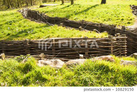 Bayernwald wooden trench of world war 1 Bayernwald wooden trench of world war 1 10829150