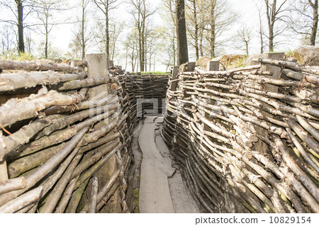 Bayernwald wooden trench of world war 1 Bayernwald wooden trench of world war 1 10829154
