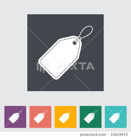 Label flat icon. Label flat icon. 10829455