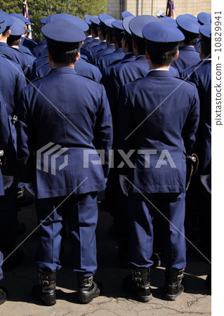 警察排隊 警察排隊 10829941