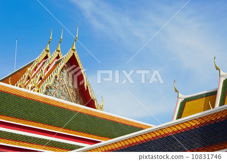 Roof of the temple 10831746