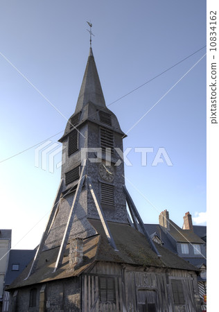 Belltower of Church of St. Catherine. Honfleur, France 10834162