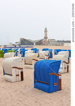 Beach chairs in Northern Germany Beach chairs in Northern Germany 10835646