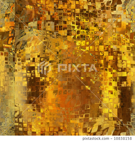 art abstract golden tiles background, seamless pattern art abstract golden tiles background, seamless pattern 10838158