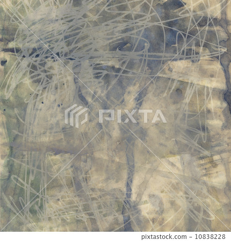 art abstract watercolor and graphic beige  background with grey 10838228