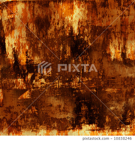 art abstract acrylic background in orange and brown colors 10838246