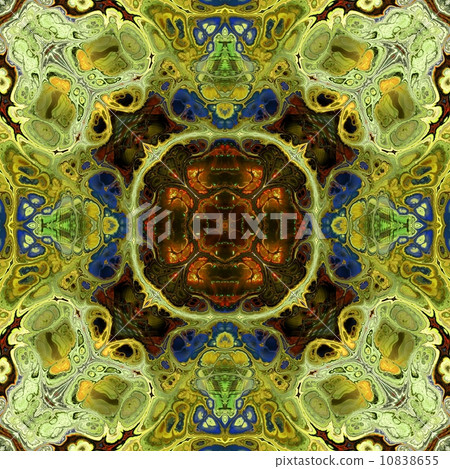 art nouveau ornamental vintage pattern 10838655