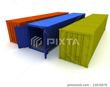 Cargo containers Cargo containers 10838676