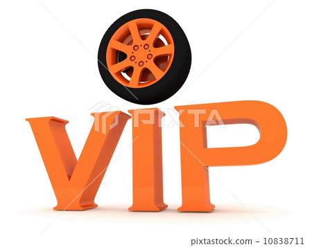 Vip wheel - Stock Illustration [10838711] - PIXTA