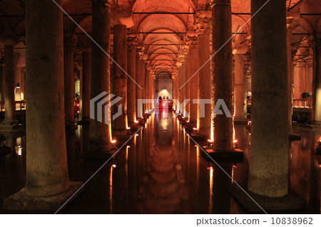 Underground palace of Istanbul, Turkey 10838962