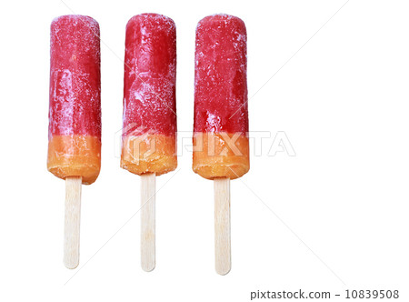 popsicles strawberry and peach 10839508