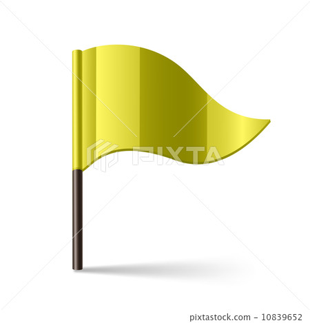 Yellow flag 10839652