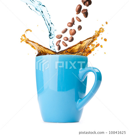 splashing coffee 10841625