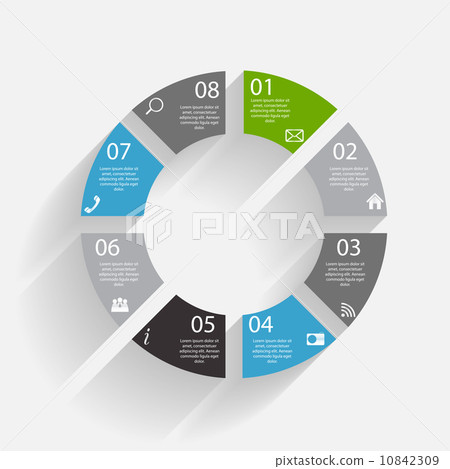 Infographic Templates for Business Vector Illustration 10842309