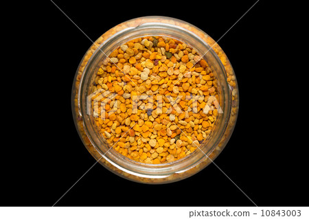 Jar with pollen Jar with pollen 10843003