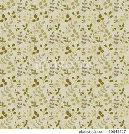 seamless pattern with leaf 10843827