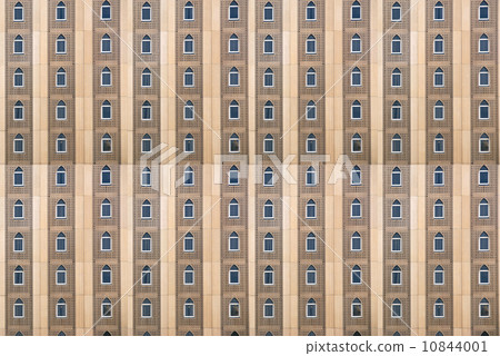 facade of a building in a traditional Arabic style facade of a building in a traditional Arabic style 10844001