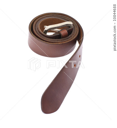 Leather Belt Isolated on White Background 10844688