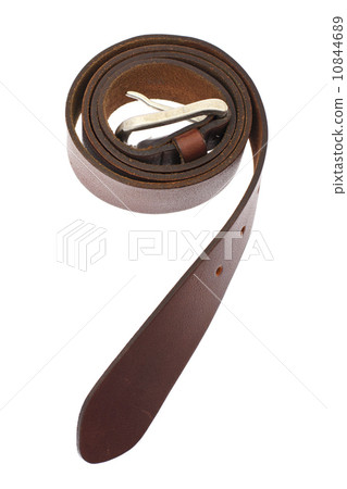 Leather Belt Isolated on White Background Leather Belt Isolated on White Background 10844689
