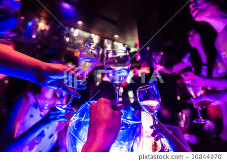 A toast with a club A toast with a club 10844970