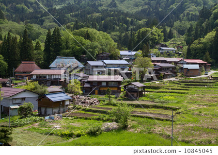 山村的邊緣定居點 10845045