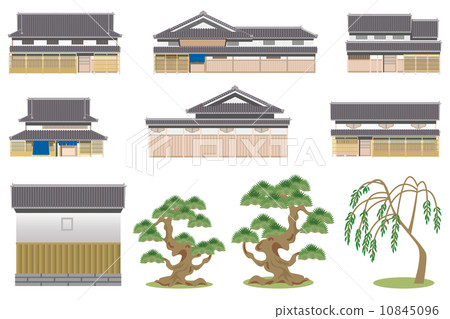 Japanese house material 10845096