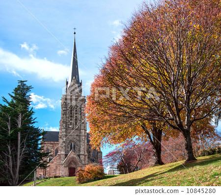 Cathedral of the city of Bariloche, Argentina 10845280