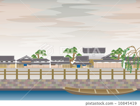 Old townscape 10845419