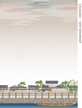 Old townscape Old townscape 10845421