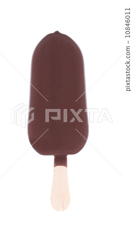 One chocolate vanilla ice cream 10846011