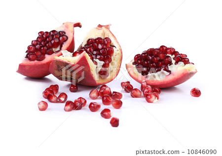 Broken pomegranate part. 10846090