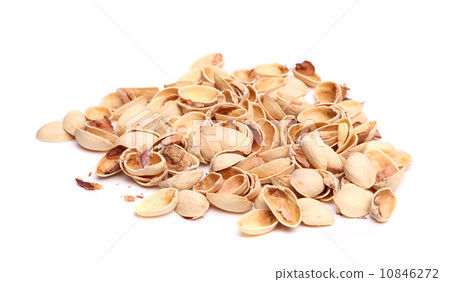 handful of pistachios husk handful of pistachios husk 10846272
