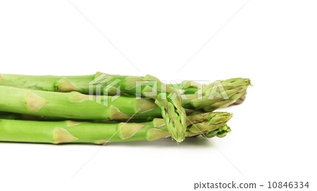 Bunch of fresh green asparagus. 10846334