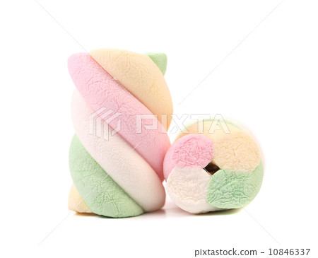Marshmallows of different colors. Marshmallows of different colors. 10846337