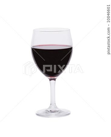 Glass of red wine 10846601