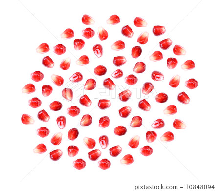 Pomegranate fruit seeds 10848094