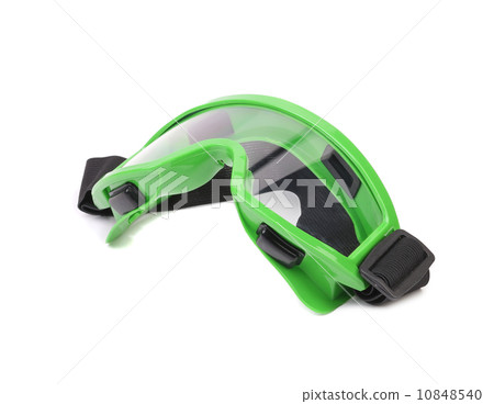 Green protective glasses. Green protective glasses. 10848540