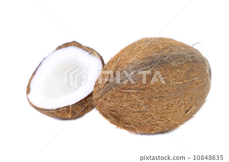 Half and safe coconut. Half and safe coconut. 10848635