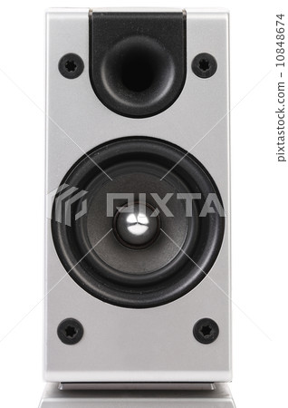 Audio speaker isolated Audio speaker isolated 10848674