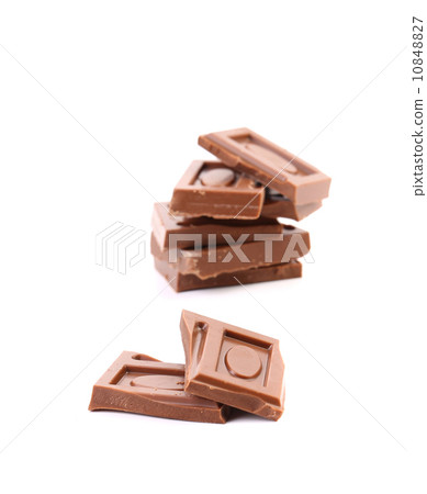 Tasty morsel of milk chocolate. 10848827
